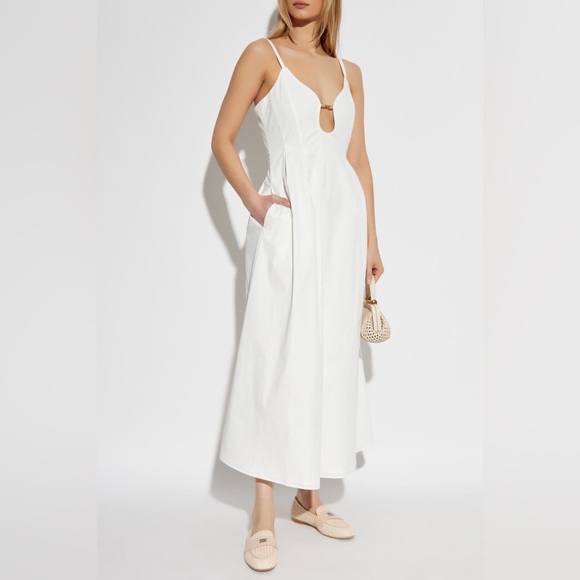 CULT GAIA SILVIA DRESS Black/Gold - Picture 4 of 15